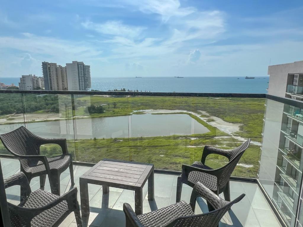 Lujo Caribeño Apartamento con vista al mar y psicina - 3