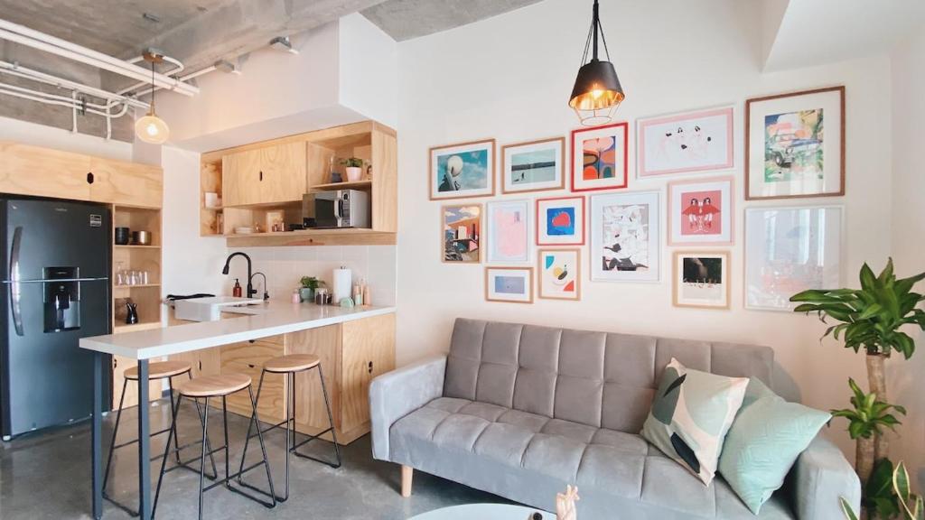 Cool studio apartment in the heart of Monterrey - 1