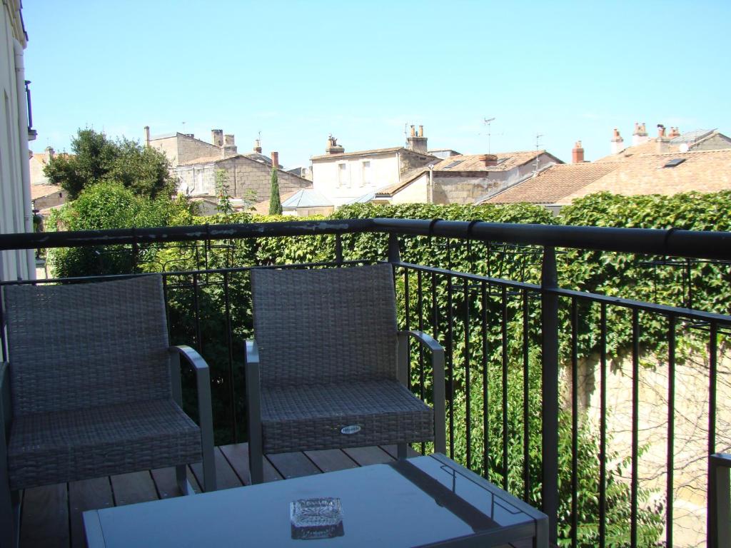 Balcony/terrace, Le Turenne in Bordeaux