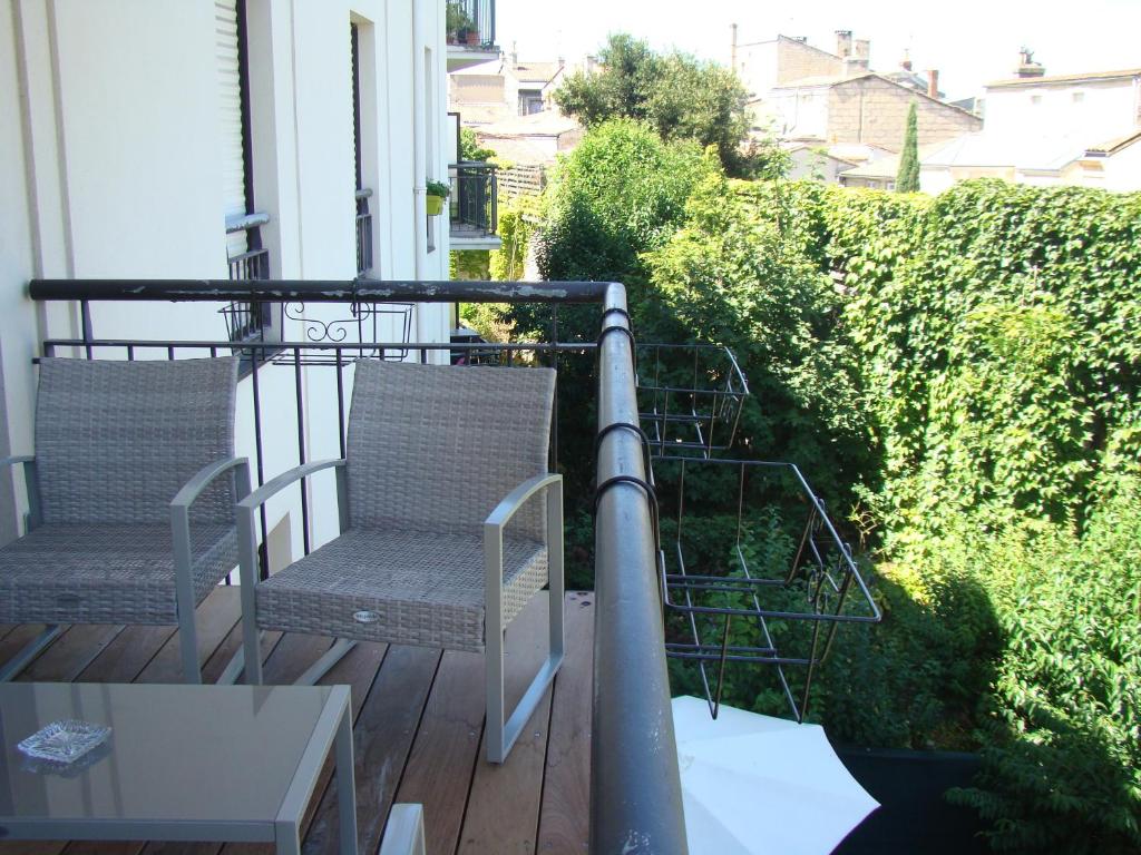 Balcony/terrace, Le Turenne in Bordeaux
