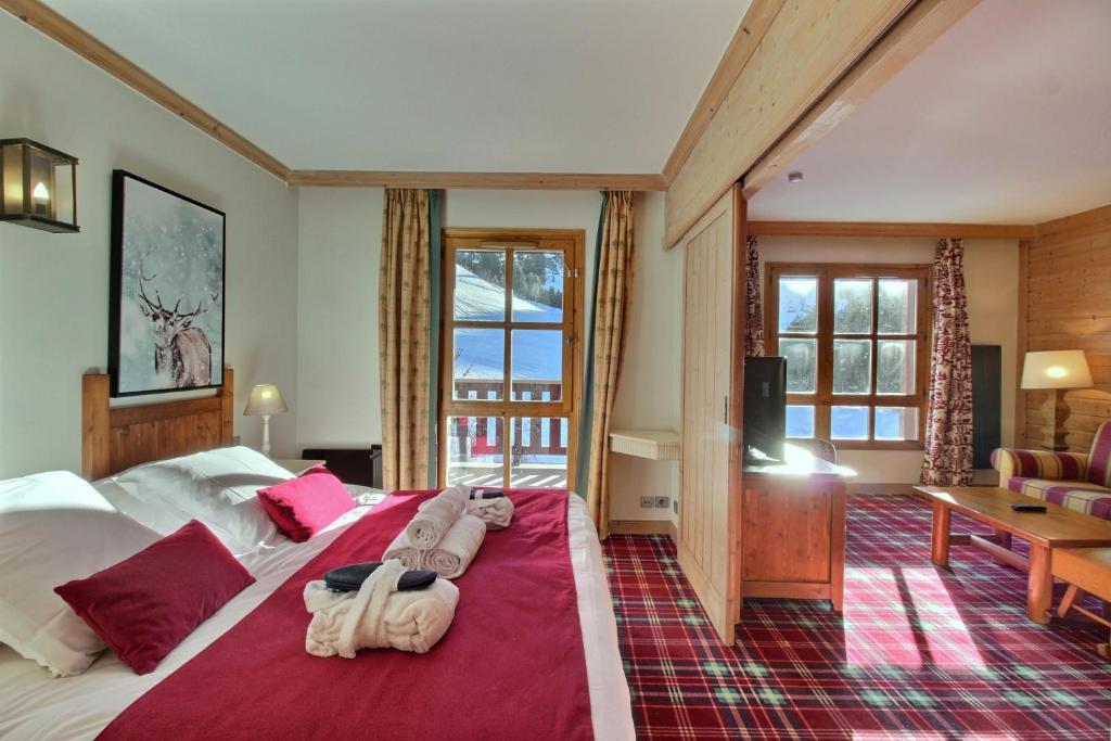 ARC 1950, Appartement 1 chambre, 4 personnes, Exposition Sud, SAUNA, HAMMAM, JACUZZI, PISCINE - 1