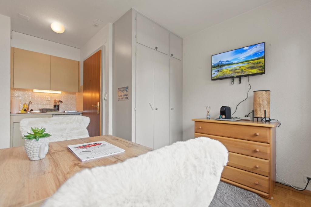 Crans-Montana centre - Studio Ski 2 pers - 1
