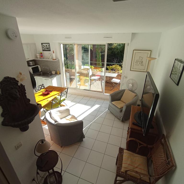 4SAP22 Appartement climatisé avec deux terrasses - 2