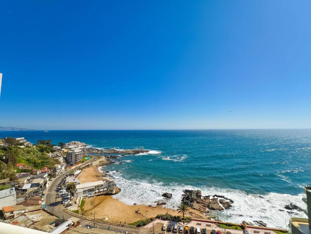 Wonderful sea view Euromarina building, Reñaca Cochoa - 2