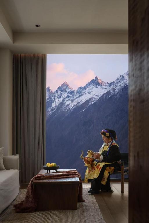 Siguniang Mountain Snow Inn 전경