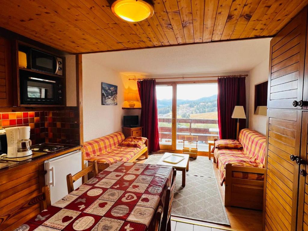 Studio cabine aux Saisies, 5 pers, balcon sud - 3