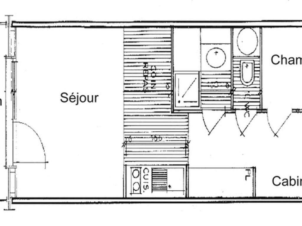 Charmant appartement 5 pers aux Saisies avec cheminée et balcon - FR-1-293-222 - 2