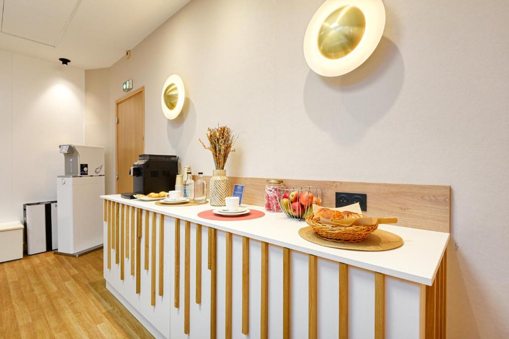 호텔 데 램파트 파라쉬 바 또는 라운지