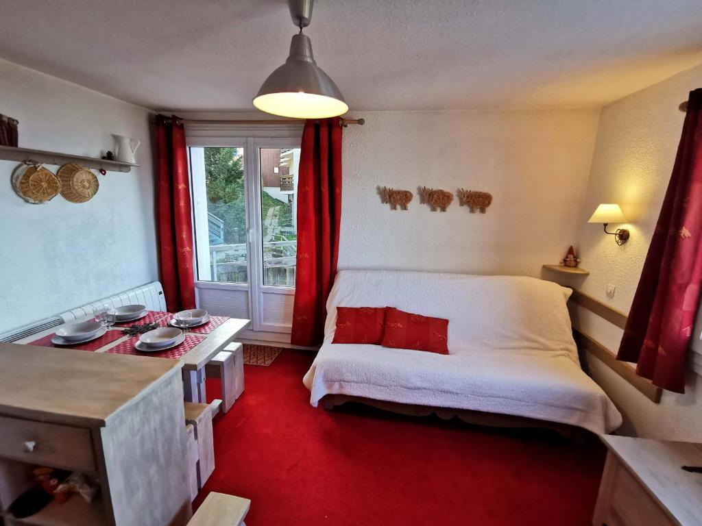 Studio cabine supérieur proche pistes, 4 pers, balcon sud, casier à ski - 5