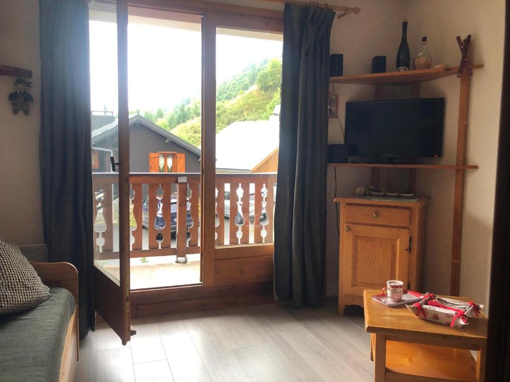 Studio cabine 4 pers, balcon, Valloire - FR-1-263-143 - 1