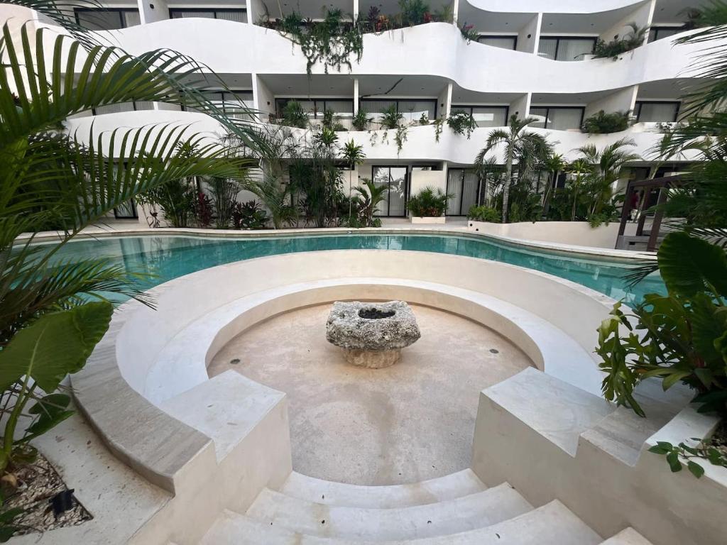 PH de 2 rec, gim, cine y jacuzzi privado en Tulum - 2