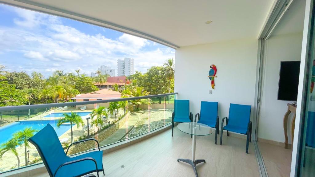 Hermoso Apartamento Frente al Mar 3 Habitaciones MSC34 - 1