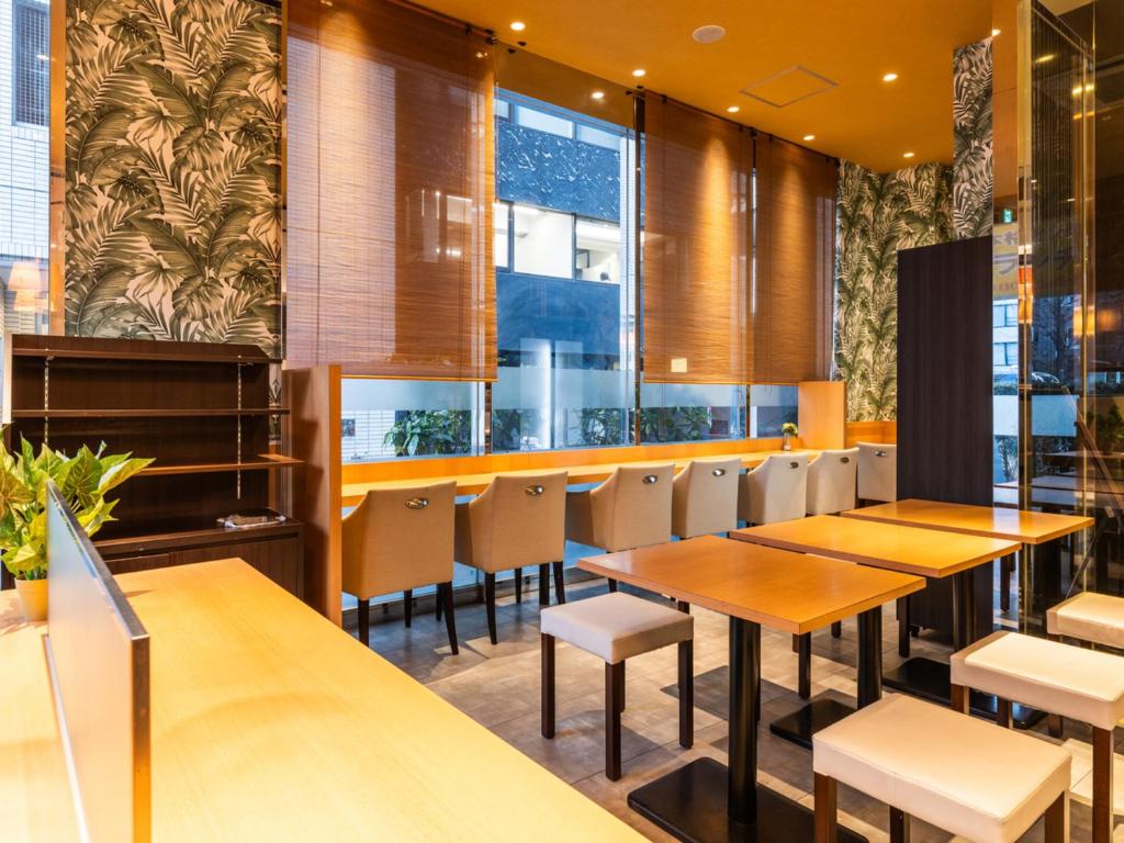 아사히 맥주와 일식 조식