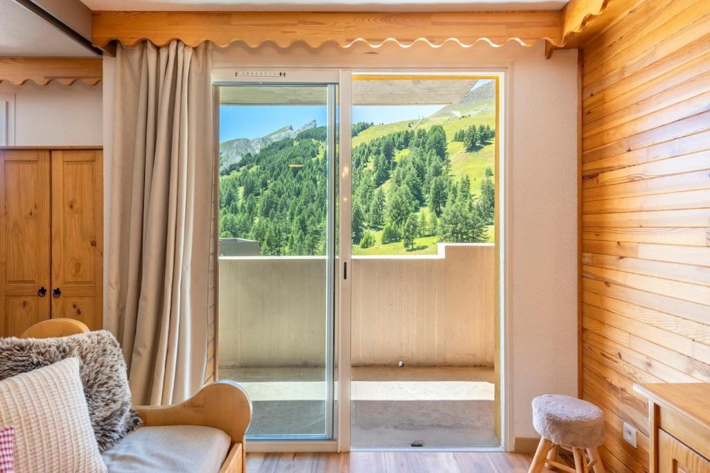 Appartement 6 pers - Proche des pistes - Balcon et parking - Vue montagne - La Foux d Allos - 5
