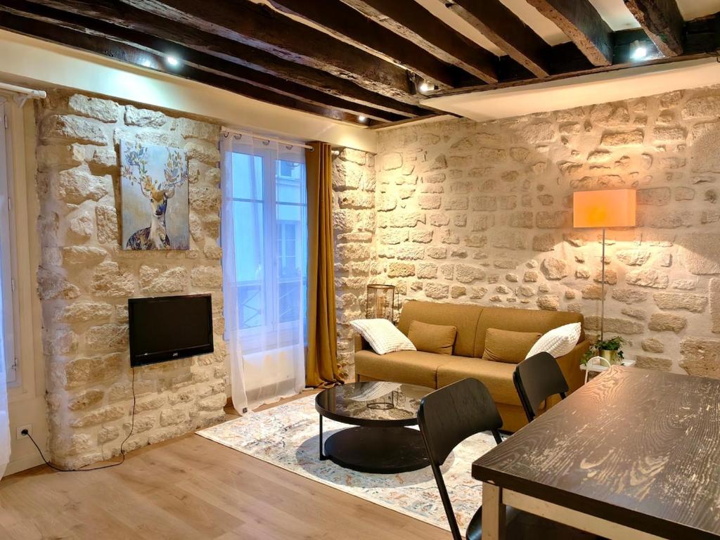Paris Loft for 4 by Chatelet & Montorgueil & Metro N2-46 - 4