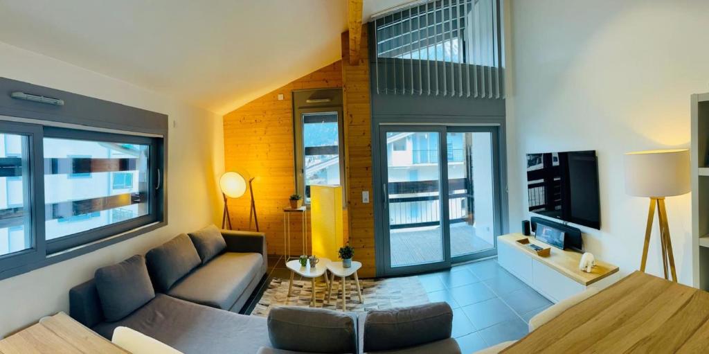 Appartement moderne avec parking et vue Brevent - 2