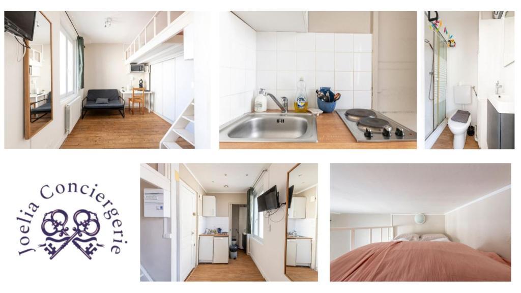 Studio lumineux centre proche plage - wifi - 2