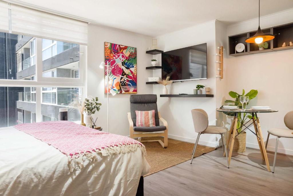Chill Cozy Oasis 1BR Studio w Pool & BBQ in Irarrazabal - 1