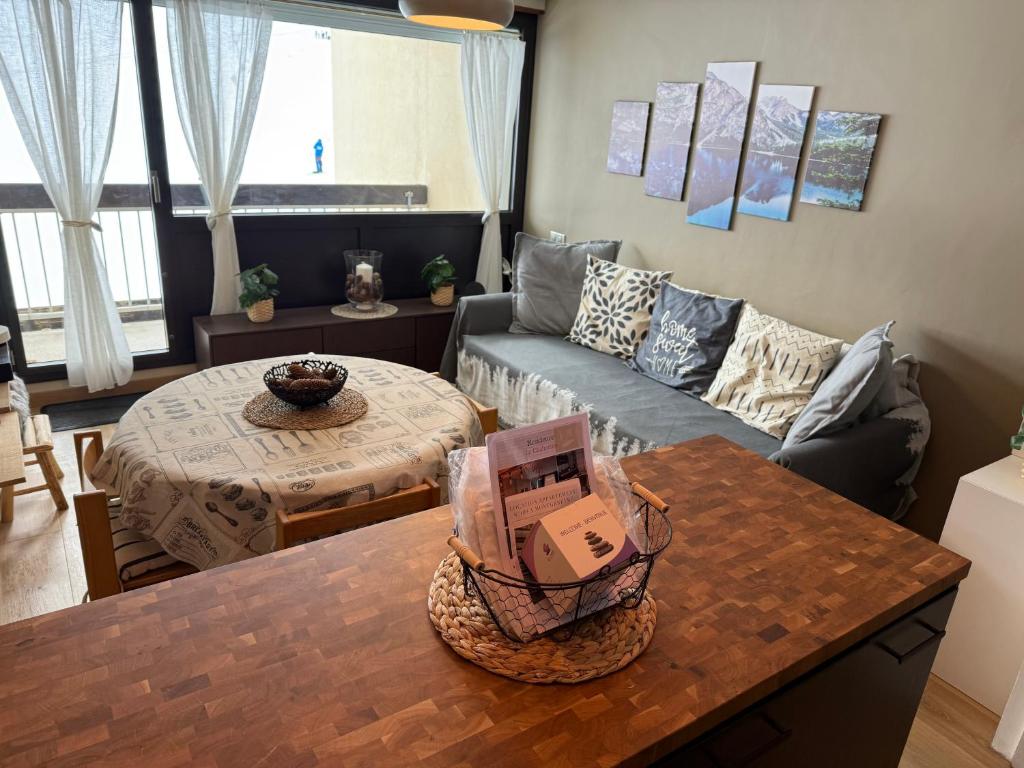 Appartement Les Chalmettes 4 Personnes au pied des Pistes Wifi - Balcon - Parking - 5