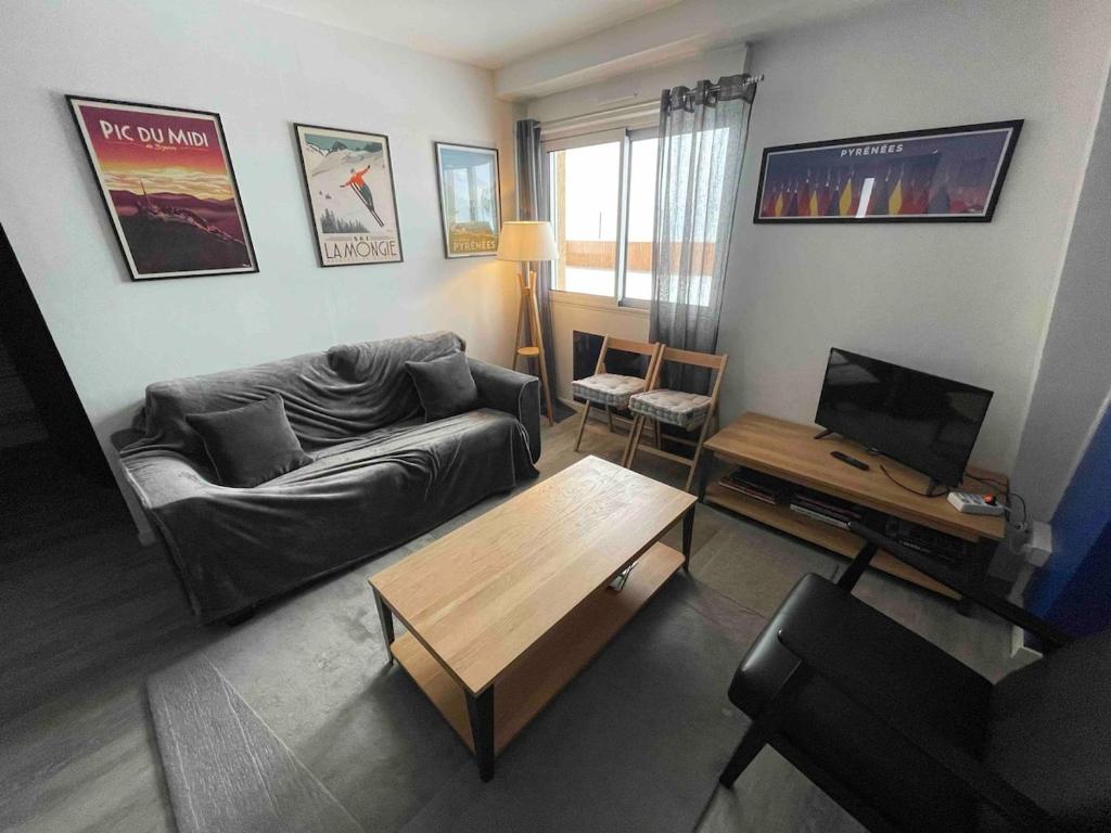 Le Marthéo 70 m2 T3 6 à 8 personnes La Mongie Les Horizons Pied des Pistes - 1