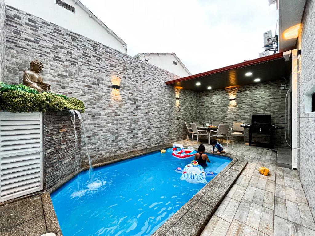 Villa con piscina privada y BBQ, 3 habitaciones, 5 camas, seguridad 24-7 - 5