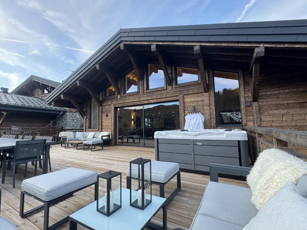 Chalet de luxe avec sauna et jacuzzi aux Gets - 14 personnes - FR-1-671-308 - 5