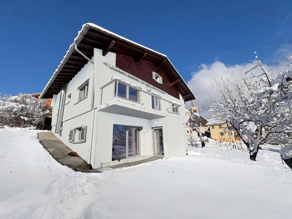 Modern Home for 8 near Crans-Montana - Terrace - Fireplace - 2