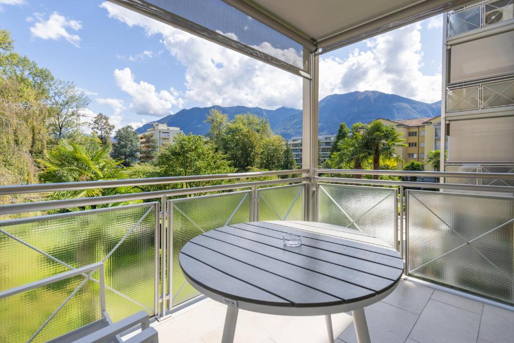 Balcony/terrace, Tertianum Residenza Al Lido - Appartements & Restaurant in Locarno