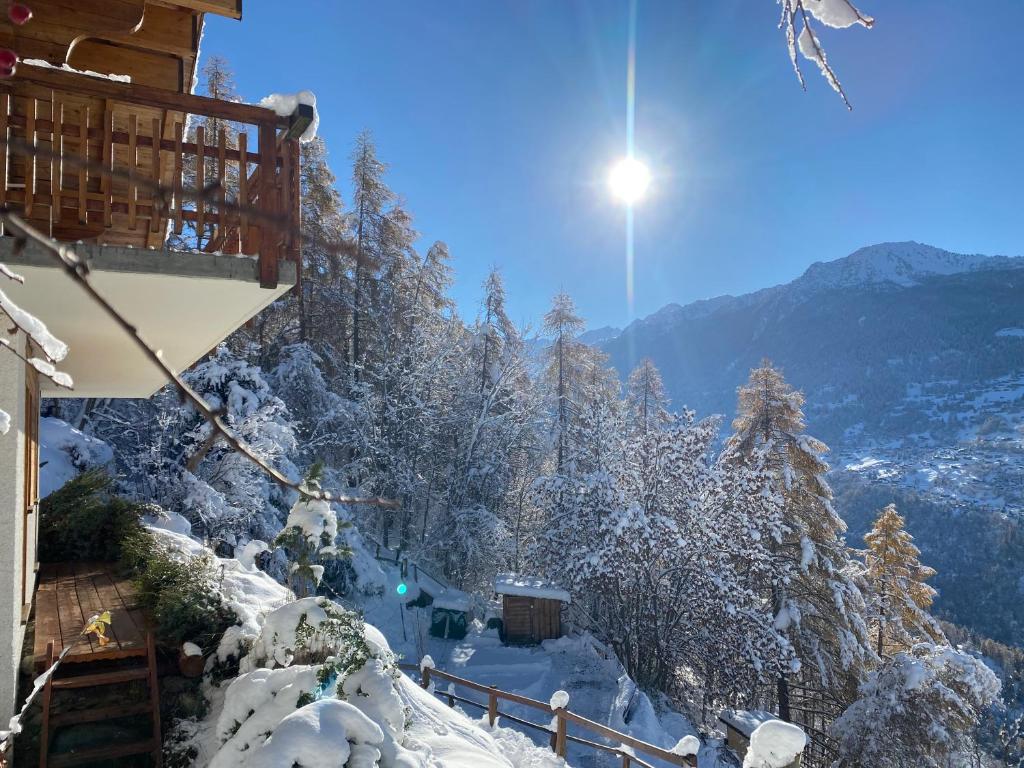 Chalet Les Brantes, refuge atypique a Veysonnaz - 4