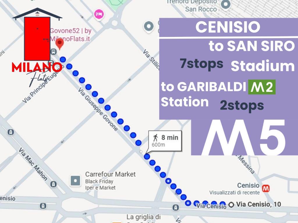 Comfort Cenisio - M5 - fiera MiCo - MilanoFlats - 5