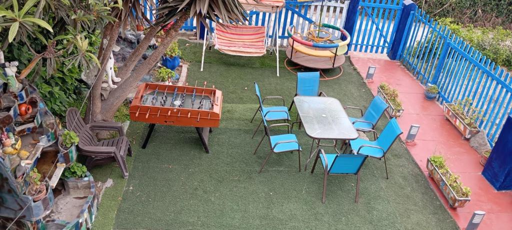 Encanto azul Jardín, Parrilla y juegos - 1