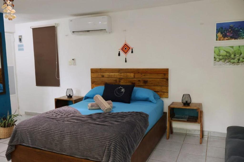 Comfy studio Yaxkin on downtown, 3 block away from sea and sunsets - 5