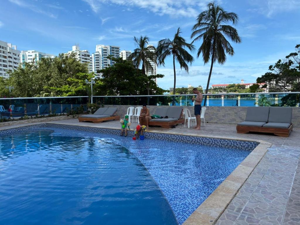 Lagoon & see view studio Cartagena - 4