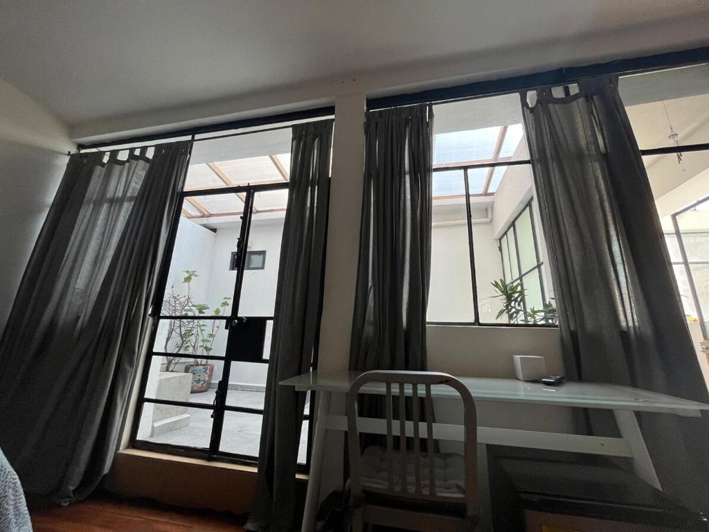 Mini loft with a small terrace en Condesa - 3