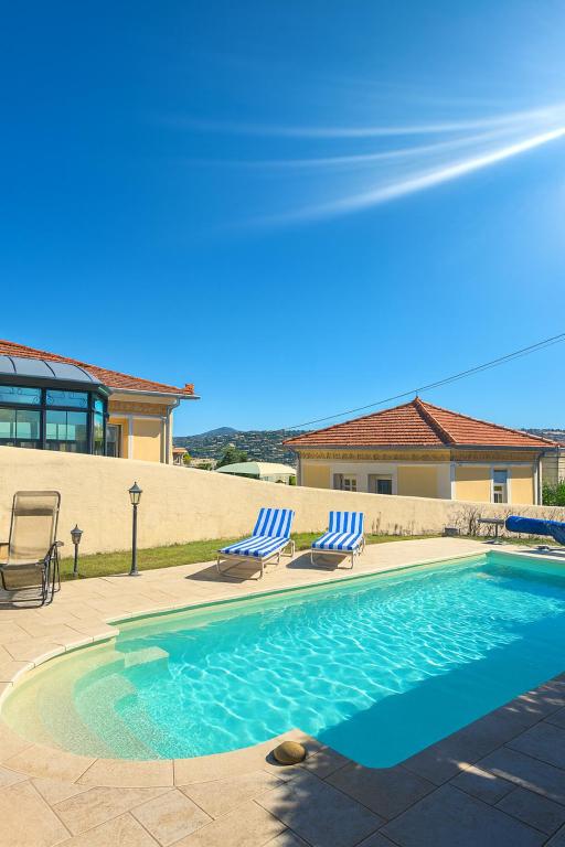 Studio de la Villa Thérèse, Piscine & Jardin - 3