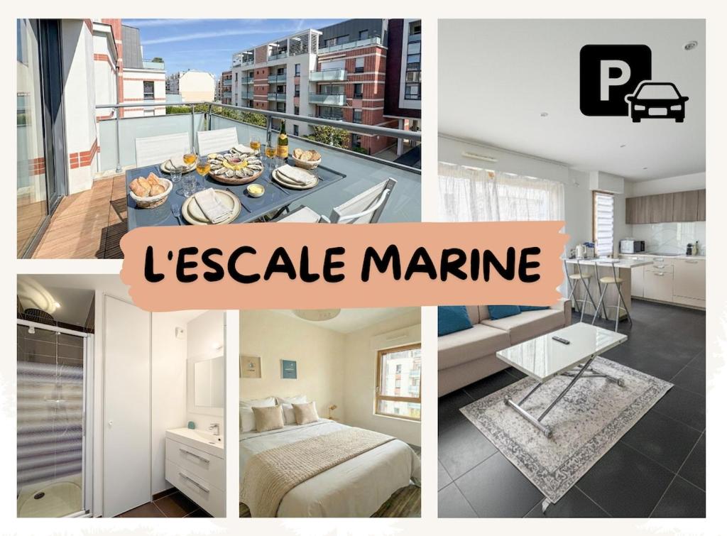 Escale Marine 4 pers avec Balcon & parking - 1