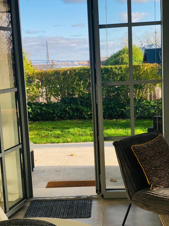 Bel Air Studios-Terrasse couverte-Jardinet-Vue Pont de Normandie-Parking privé - 2