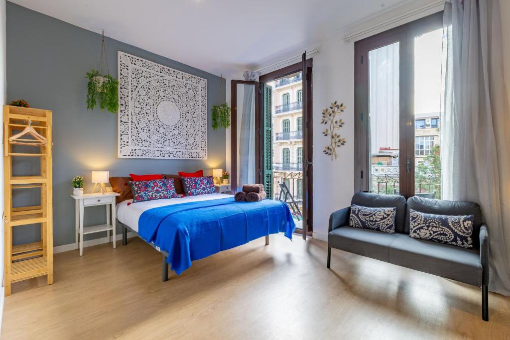 Studio Premium en Sants a 15' Bcn Centro y Fira Bcn - 1