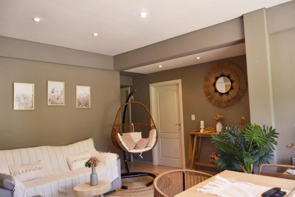 Boho Minimalist Apartment with Natural Touches - 5