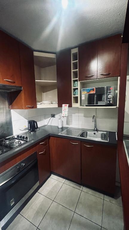 Departamento un dormitorio amoblado Santiago centro - 5