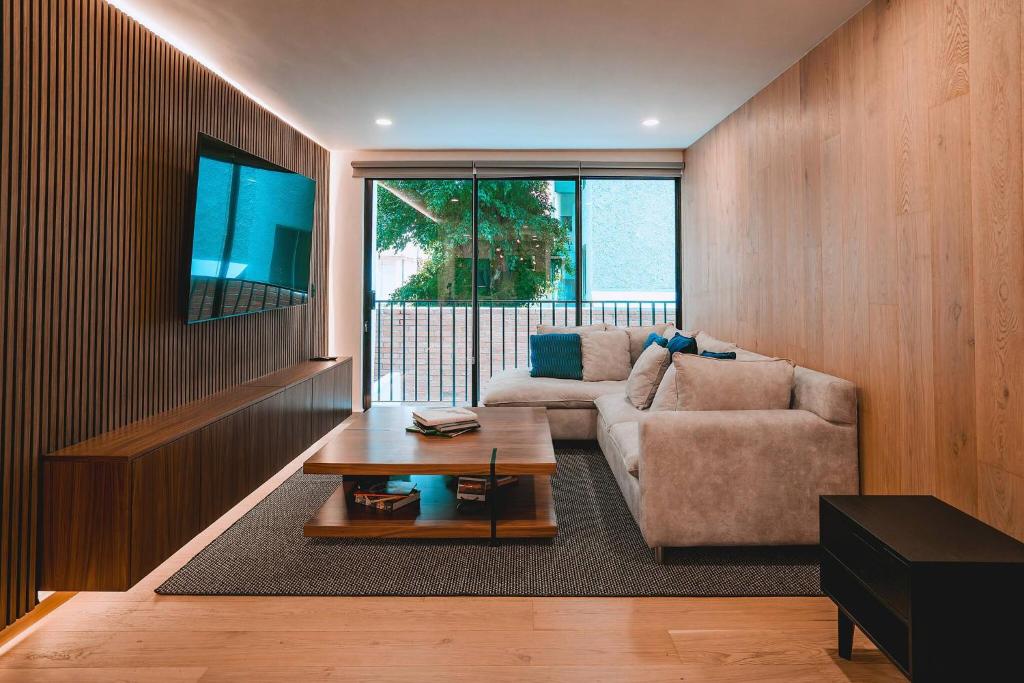 Stunning 3BR with pool, gym, coworking in Condesa - 4