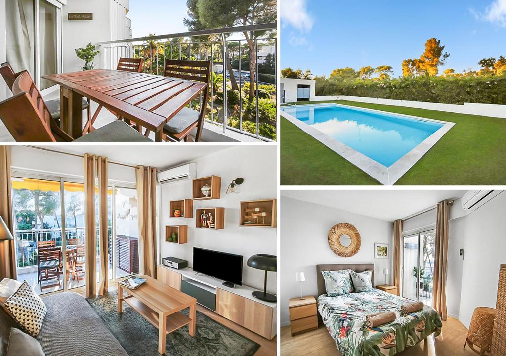 Appart moderne, piscine, parking proche des plages - 1