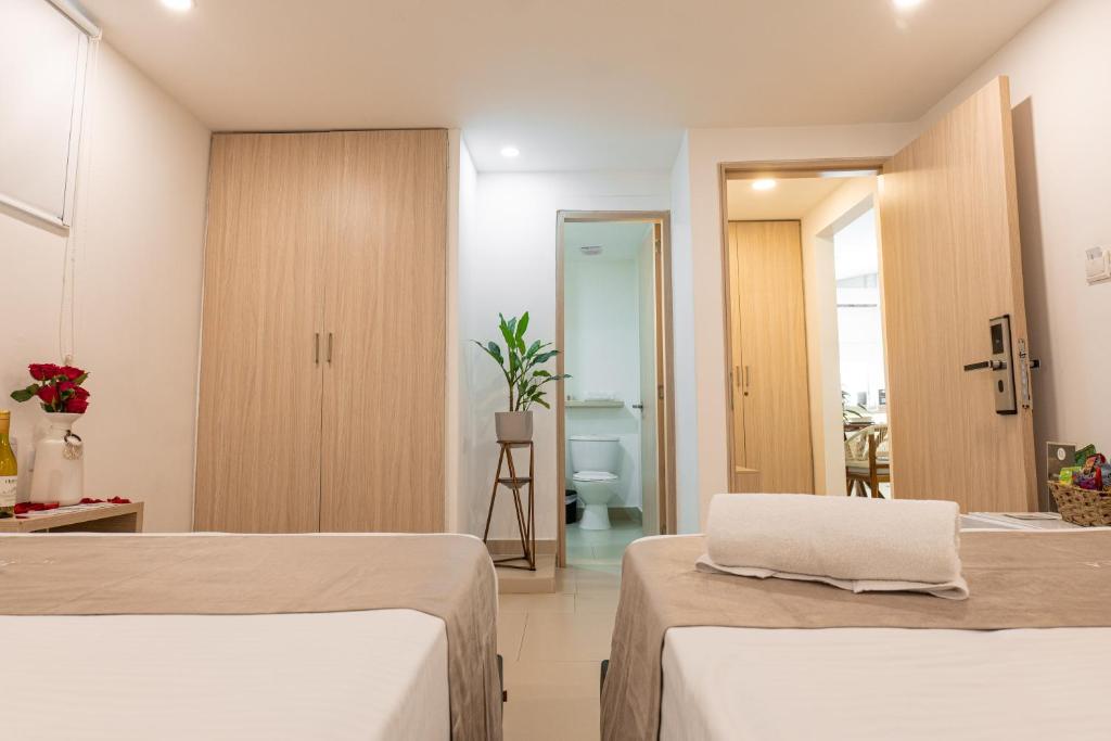 Casa Mishka Hotel Boutique Habitación #104 Nuevo Cartagena - 4