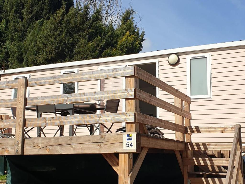 Mobil Home sur Pilotis - Terrasse - API-1-52-1058 - 1
