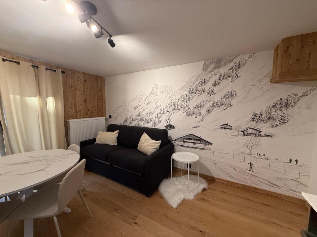 Praz-sur-Arly , Appartement 2 pièces entièrement rénové en 2025 "Le Cervin" - 1