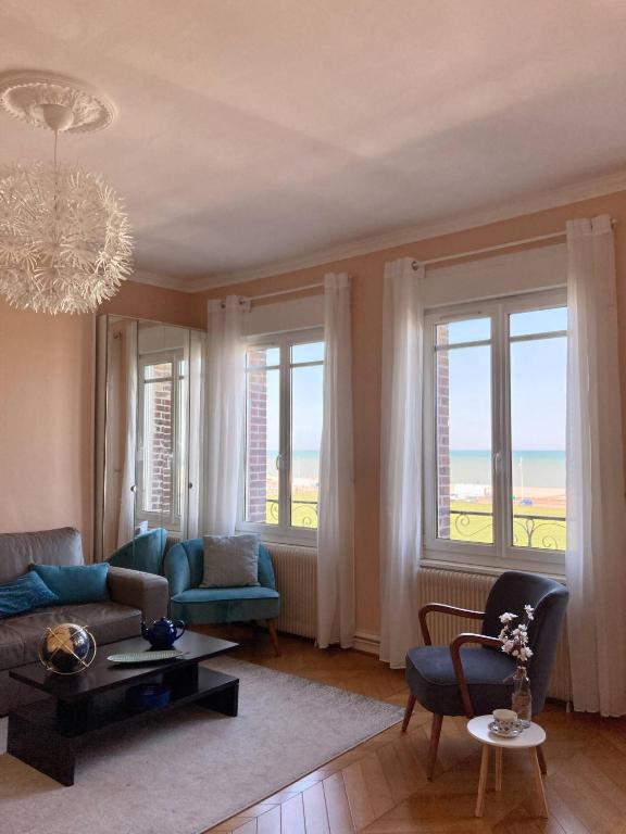 Les Pieds dans l'eau appartement vue mer - 3