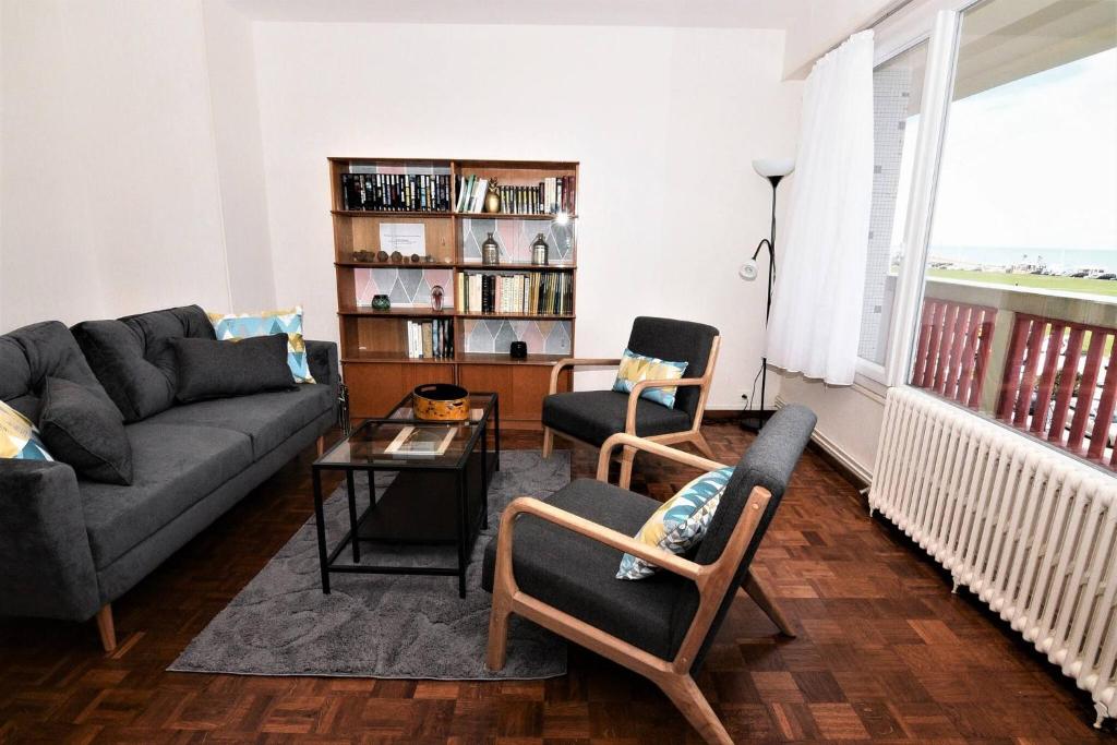 Le Dieppe Plage appartement Vue Mer - 3