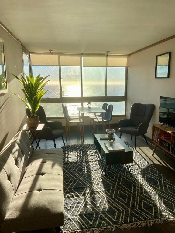 Hermoso departamento en Costa de Montemar, Concón -las piscinas sólo se pueden usar en arriendos sobre 15 días - 1