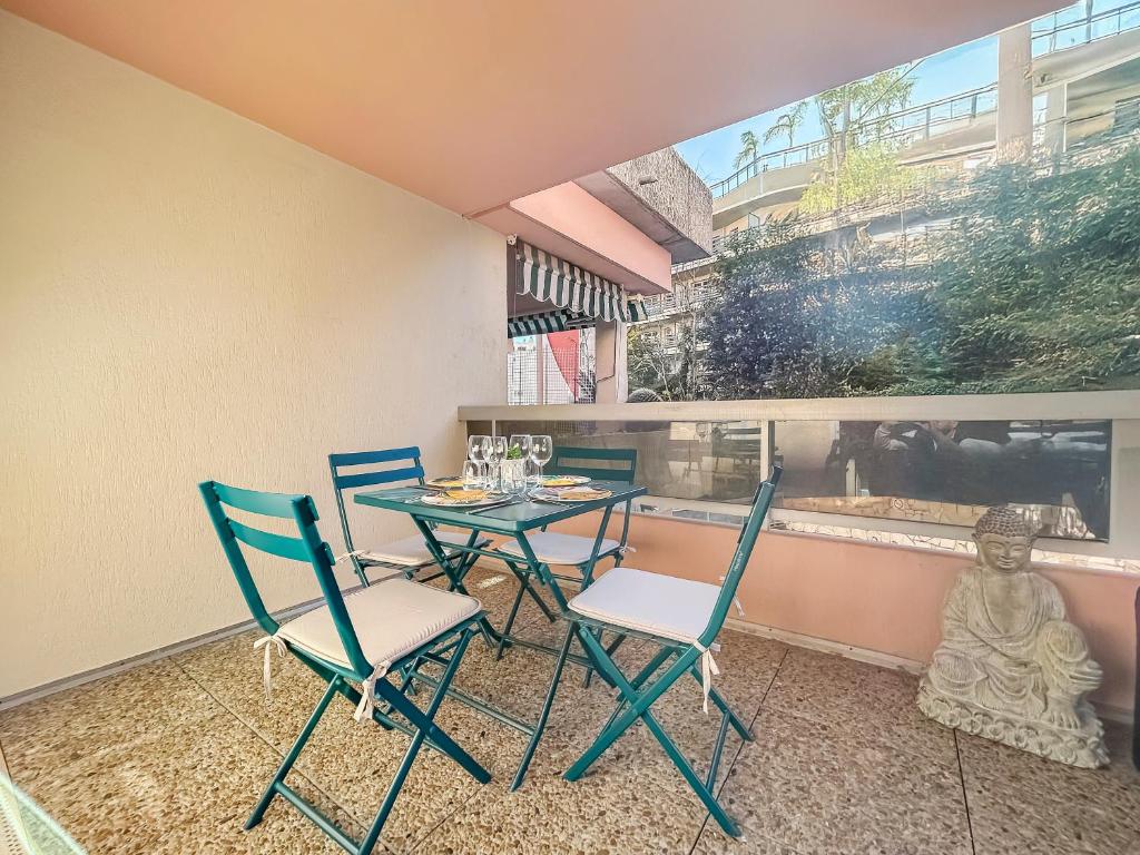 Studio avec piscine, balcon privé à 5 min plage - 5