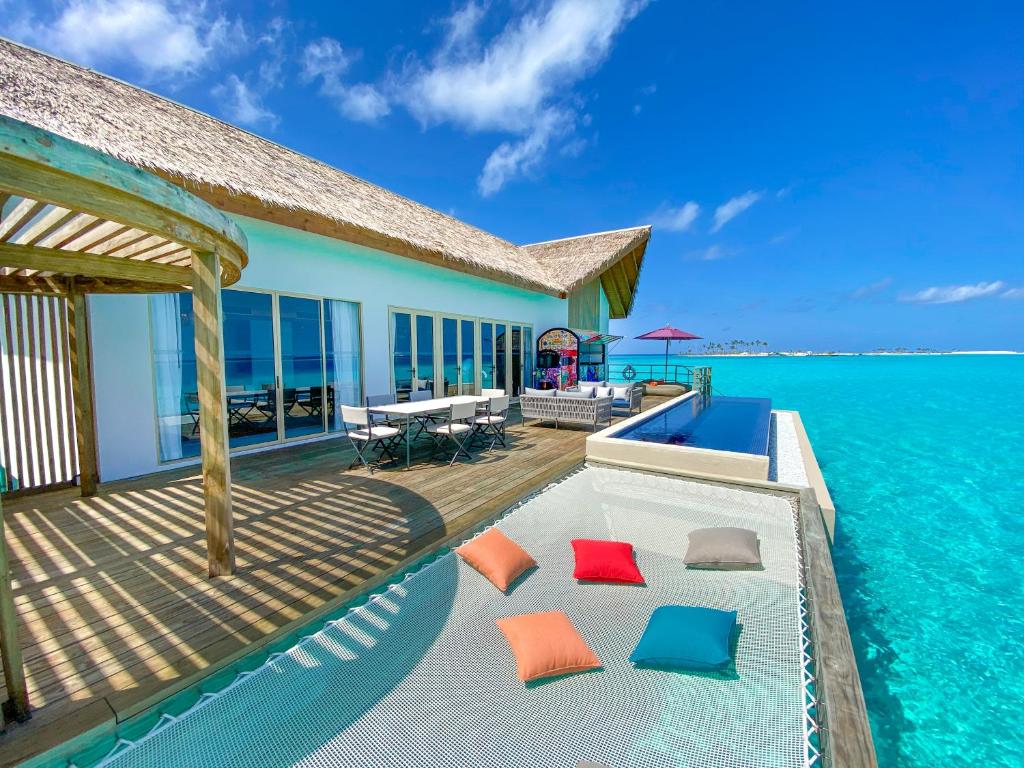 Balcony/terrace, Hard Rock Hotel Maldives – FREE shared transfer for stays from 01st March 2026 to 31st October 2026 in Maldive Islands
